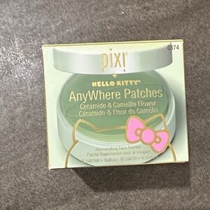 2 for $25 Pixi Hello Kitty AnyWhere Patches - Mint Green with Pink Bow